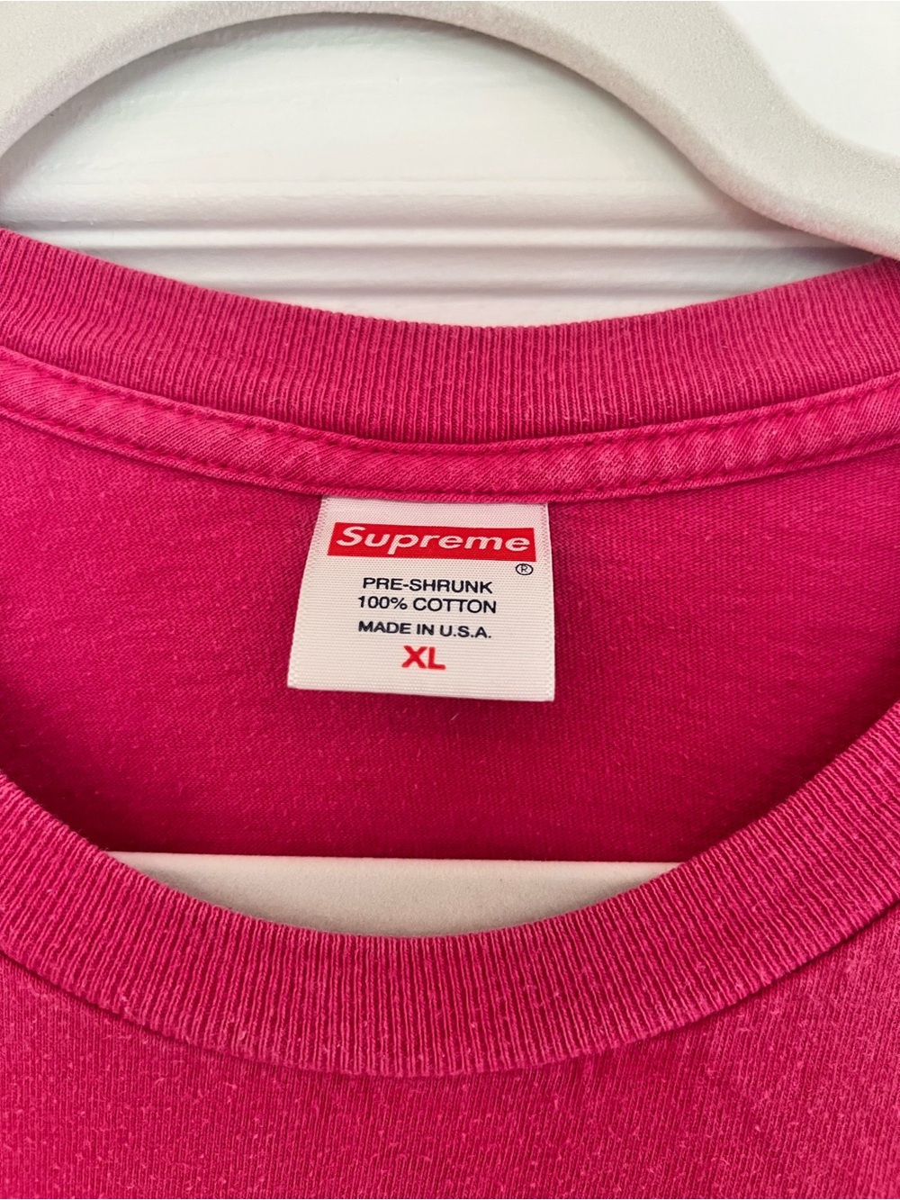 Supreme Dark Pink “Remember Your Friends” Dog Tee - Picture 3 of 4